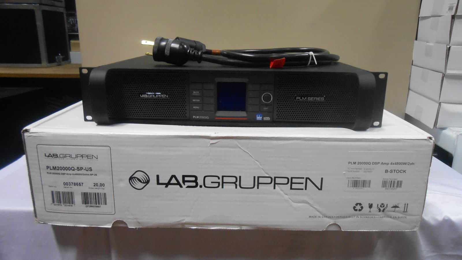 LAB GRUPPEN PLM20000 DSP AMPLIFIER _ USED____5000Euro